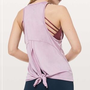 Lululemon Goal Up Tank Color Antionette Size 6 like new